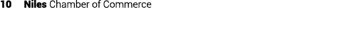 10 Niles Chamber of Commerce