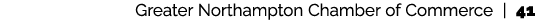 Greater Northampton Chamber of Commerce | 41