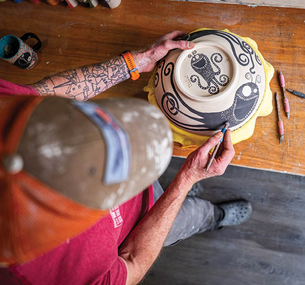 Ceramicist Tim McMahon