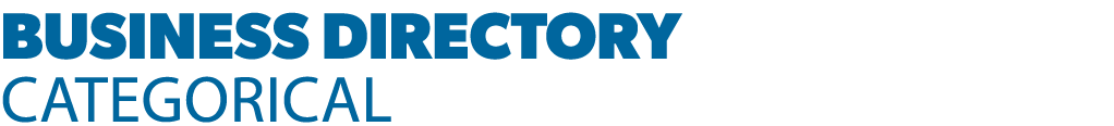 BUSINESS DIRECTORY CATEGORICAL