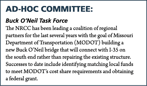 Ad Hoc COmmittee: Buck O’Neil Task Force The NRCC has been leading a coalition of regional partners for the last seve...