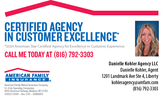 A woman is smiling in a Certified Agency in Customer Excellence advertisement. AI generated content