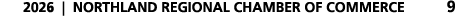 2026 | NORTHLAND REGIONAL CHAMBER OF COMMERCE 9