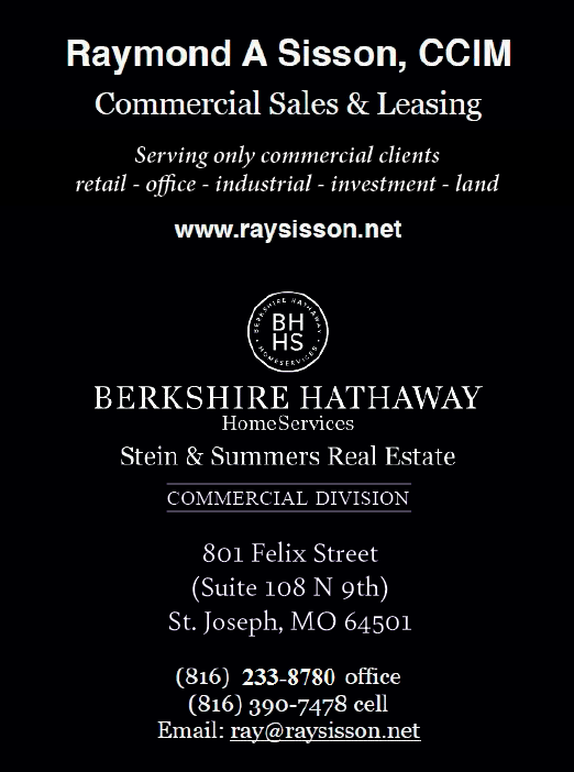 A black and white advertisement for commercial sales and leasing. AI generated content