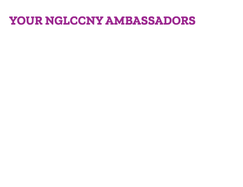 Your nglccNY Ambassadors • Joanne Balady, Balady Promotions • Mary Blanchett, Financial Services Professional • Steph...