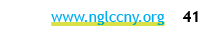 www.nglccny.org 41