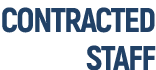 Contracted staff