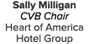 Sally Milligan CVB Chair Heart of America Hotel Group
