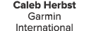 Caleb Herbst Garmin International 