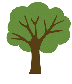 Collection of trees illustrations  Can be used to illustrate any nature or healthy lifestyle topic 
