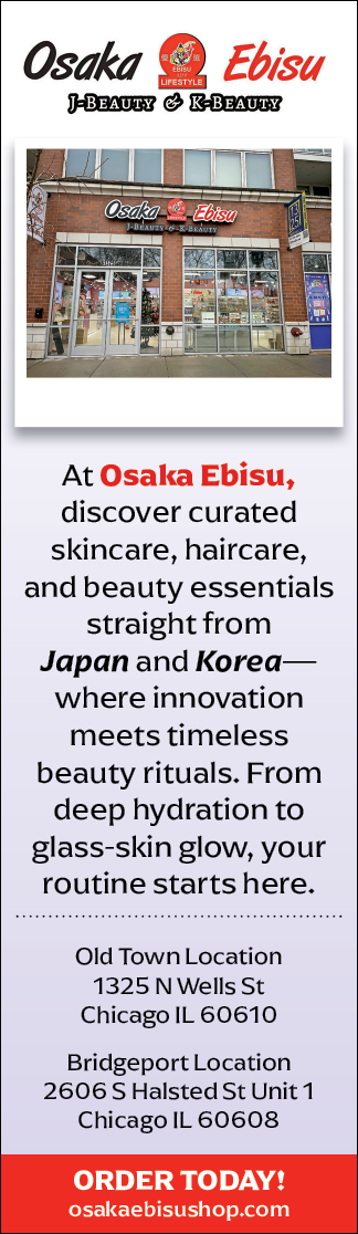 A flyer for a salon in Chicago. Description generated by AI