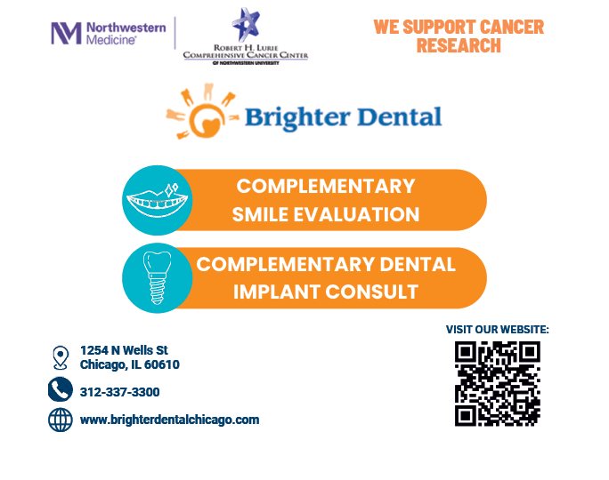 A website advertisement for a dental practice. Description generated by AI