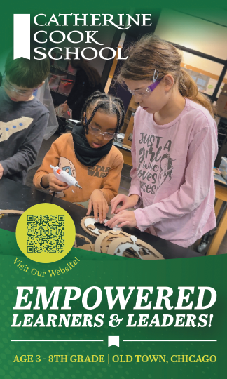A poster advertising a school program. Description generated by AI