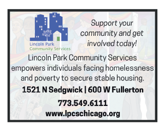 A flyer for Lincoln Park Community Services. Description generated by AI