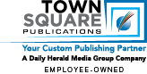 A logo for Town Square Publications. Description generated by AI