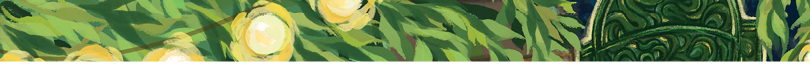A green plant with yellow fruits. Description generated by AI