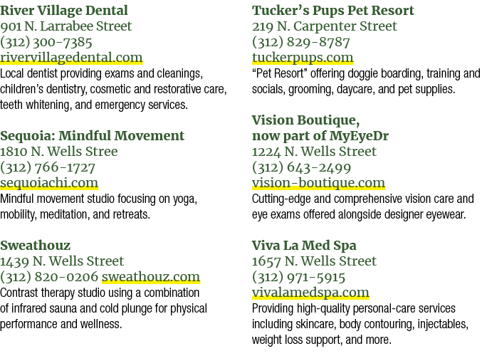 River Village Dental 901 N. Larrabee Street (312) 300 7385 rivervillagedental.com Local dentist providing exams and c...
