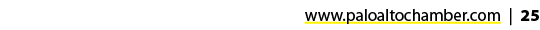 www.paloaltochamber.com | 25