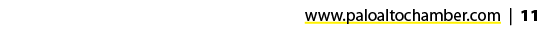 www.paloaltochamber.com | 11