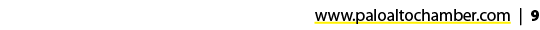 www.paloaltochamber.com | 9