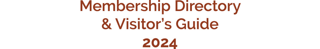 Membership Directory & Visitor’s Guide 2024