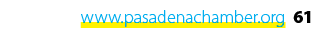www.pasadenachamber.org 61