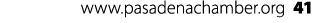 www.pasadenachamber.org 41