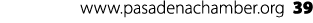 www.pasadenachamber.org 39