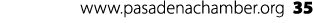 www.pasadenachamber.org 35