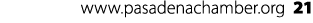 www.pasadenachamber.org 21