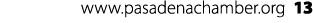 www.pasadenachamber.org 13