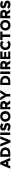 Advisory Directors
