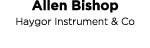 Allen Bishop Haygor Instrument & Co 