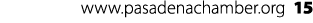 www.pasadenachamber.org 15