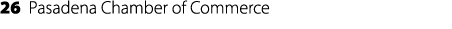 26 Pasadena Chamber of Commerce