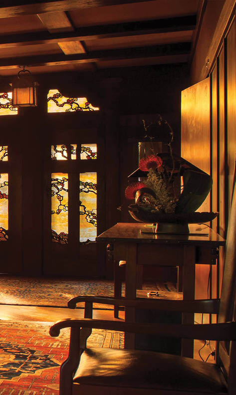 Front Door. The Gamble House.