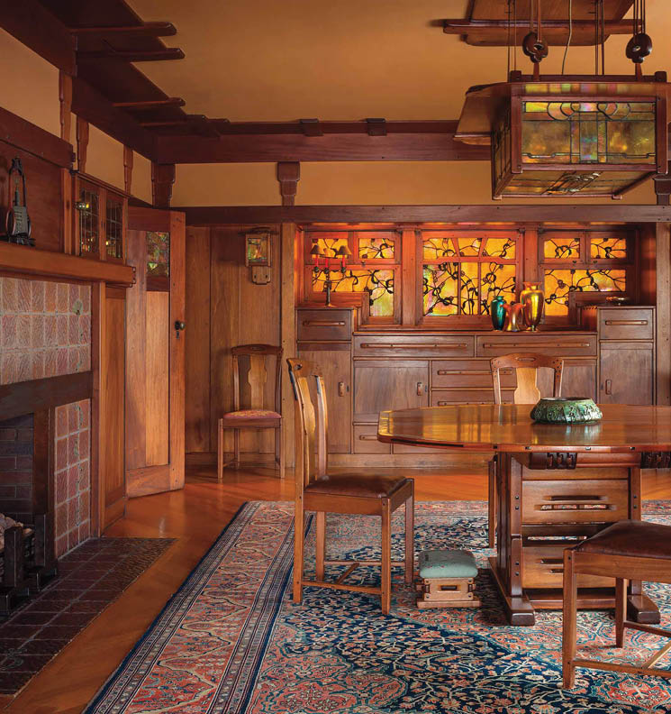 Dining Room. The Gamble House.