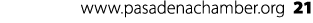 www.pasadenachamber.org 21