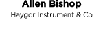 Allen Bishop Haygor Instrument & Co 