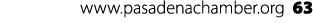 www.pasadenachamber.org 63