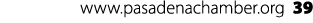 www.pasadenachamber.org 39