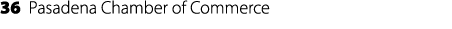 36 Pasadena Chamber of Commerce