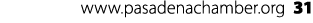 www.pasadenachamber.org 31