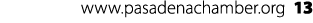 www.pasadenachamber.org 13