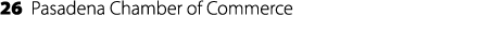 26 Pasadena Chamber of Commerce