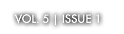 Vol. 5 | Issue 1