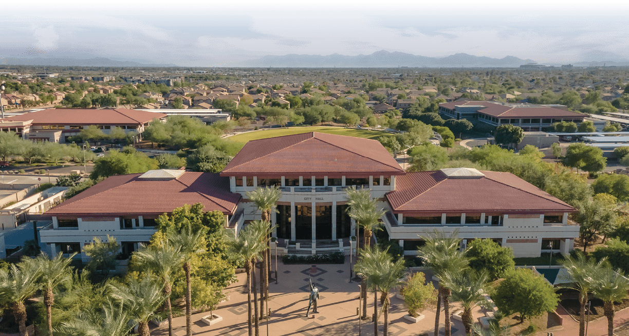 Aerial shots for chamber website