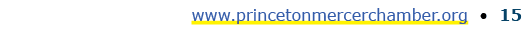 www.princetonmercerchamber.org • 15