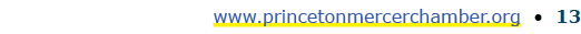 www.princetonmercerchamber.org • 13