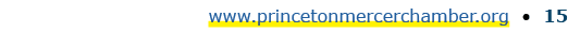 www.princetonmercerchamber.org • 15